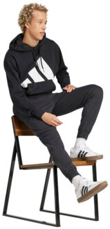 adidas Heren essentials french terry joggingbroek met groot logo Zwart - XL