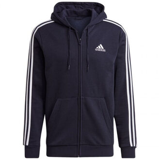 adidas Heren essentials full zip hoodie Blauw - S