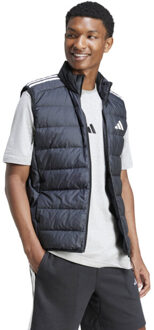 adidas Heren essentials gestreept single jersey t-shirt - maat M Grijs