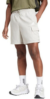 adidas Heren essentials kleine embleem cargo shorts Wit - M