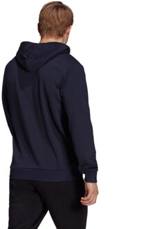 adidas Heren essentials logo french terry hoodie Blauw