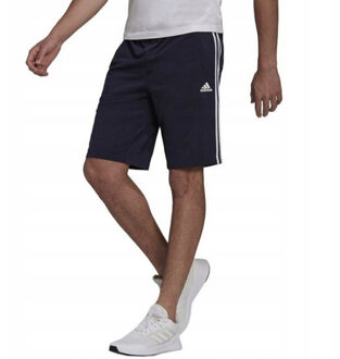 adidas Heren essentials primegreen 3 strepen warm up shorts - maat S Blauw