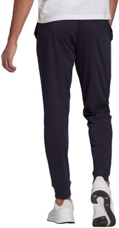 adidas Heren essentials single jersey tracksuit broek Blauw