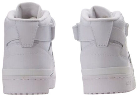 adidas Heren forum leather mid cut trainers Wit - 43,5