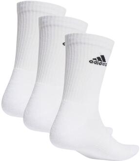 adidas | Heren gevoerde crew-sokken, 3-pack Wit