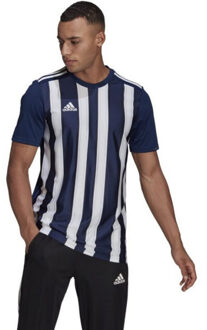 adidas Heren heren gestreept t-shirt - maat S Wit