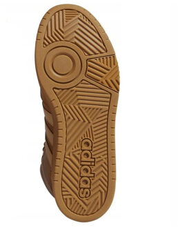 adidas Heren hoops 3.0 mid cut winter basketbalschoenen - maat 43,5 Bruin