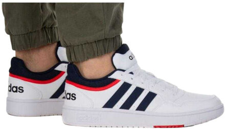 adidas Heren hoops 3.0 suède trainers Wit - 45