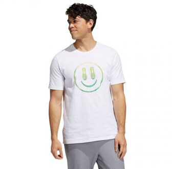 adidas Heren jij voelt mij t-shirt Wit
