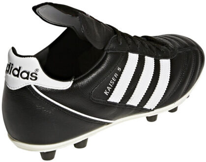 adidas Heren kaiser 5 liga volnerf leder stevige grond voetbalschoenen Zwart - 40