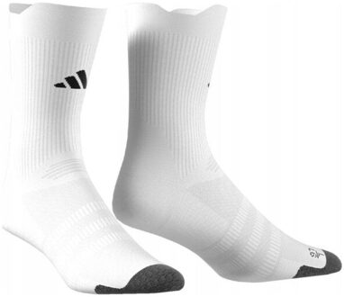 adidas Heren licht voetbalsokken - maat 43-44 Wit