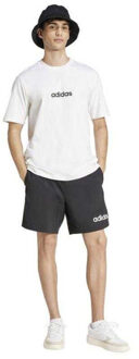 adidas Heren linear single jersey t-shirt - maat XXL / XXXL Wit