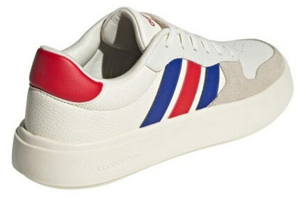adidas Heren litecourt leren trainers - maat 45 Wit