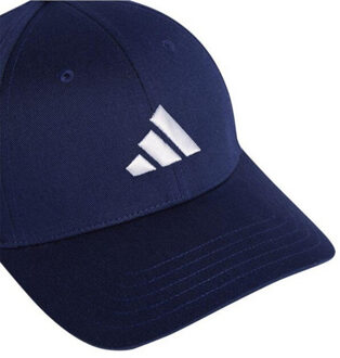adidas Heren logo katoenen baseballpet Blauw - One size