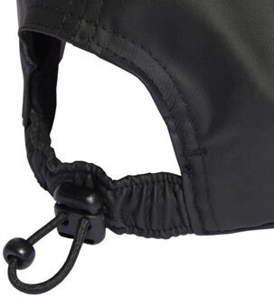 adidas Heren logo satijn baseball cap Zwart - One size