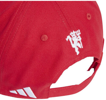 adidas Heren manchester united fc baseball cap - maat One size Rood