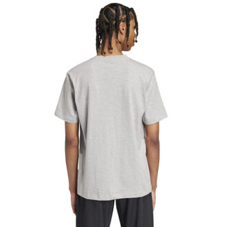 adidas Heren modern essentials grafisch t-shirt - maat L Grijs