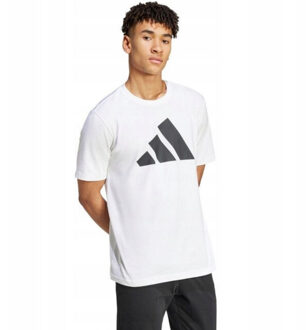 adidas Heren pwr 3 grafisch t-shirt Wit - L