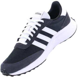 adidas Heren run 70s 3 stripes suede trainers Zwart - 40,5