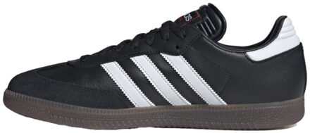 adidas Heren samba leren zaalvoetbalschoenen - maat 41,5 Zwart