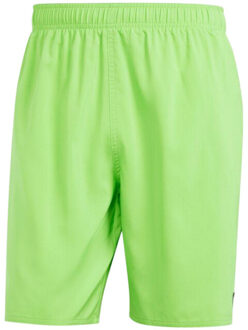 adidas Heren solid clx classic zwemshort Groen