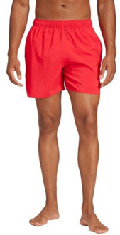 adidas Heren solid clx zwemshort Rood