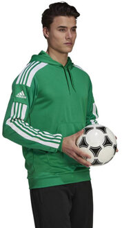 adidas Heren squadra 21 hoodie - maat XXL / XXXL Groen