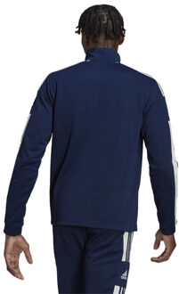 adidas Heren squadra 21 sweatshirt met quarter zip Blauw