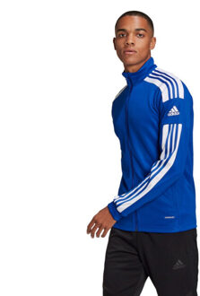 adidas Heren squadra 21 trainingsjas - maat S Blauw