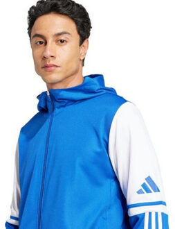 adidas Heren squadra 25 full zip hoodie Blauw - XL
