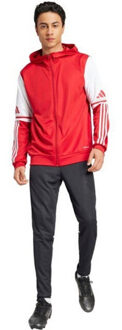 adidas Heren squadra 25 full zip hoodie Rood - L