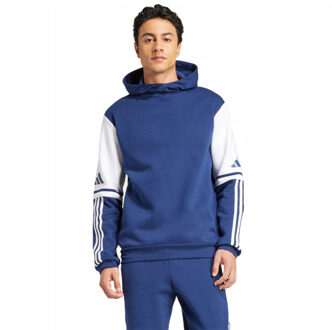 adidas Heren squadra 25 hoodie - maat S Blauw