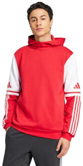 adidas Heren squadra 25 hoodie - maat XL Rood