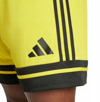adidas Heren squadra 25 korte broek - maat M Geel