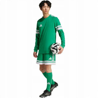 adidas Heren squadra 25 t-shirt met lange mouwen Groen - XL