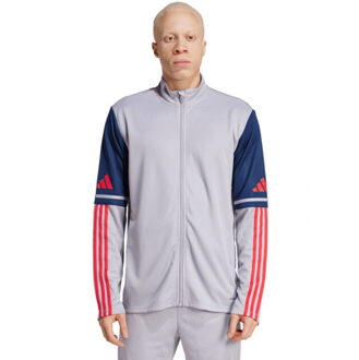adidas Heren squadra 25 trainingsjack - maat L Grijs