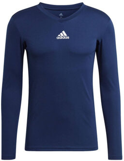 adidas Heren team base t-shirt Blauw - XXL / XXXL