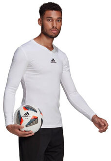 adidas Heren team base t-shirt - maat XL Wit