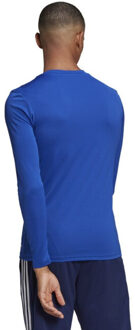 adidas Heren team base trui met lange mouwen Blauw - S
