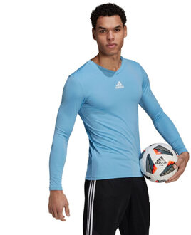 adidas Heren team base trui met lange mouwen Blauw