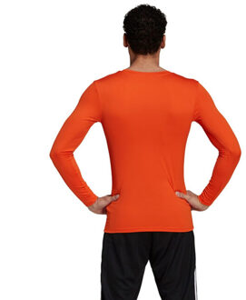 adidas Heren team base trui met lange mouwen - maat L Oranje