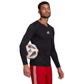 adidas Heren team base trui met lange mouwen Zwart