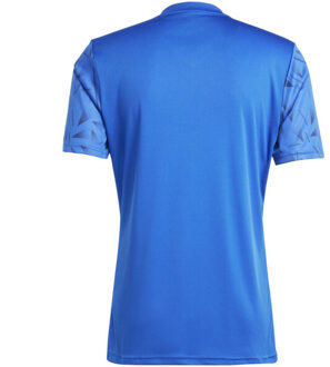 adidas Heren team icoon 25 geometrisch patroon t-shirt Blauw - XL