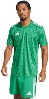adidas Heren team icoon 25 geometrisch patroon t-shirt Groen - S
