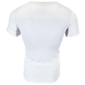 adidas Heren techfit aeroready t-shirt met korte mouwen Wit