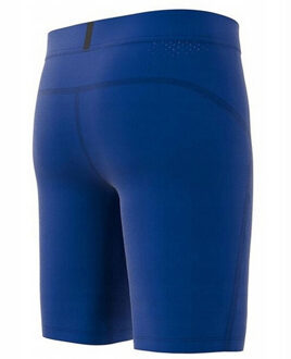 adidas Heren techfit korte broek Blauw - S