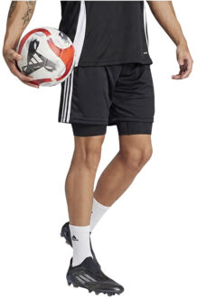 adidas Heren techfit korte broek Zwart - XL