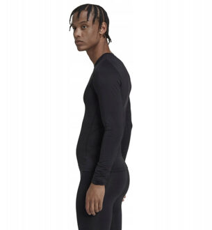 adidas Heren techfit trainings-t-shirt met lange mouwen Zwart - XXXL