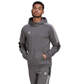 adidas Heren tiro 21 hoodie Grijs - M