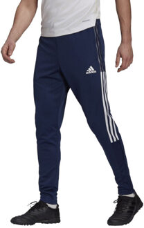 adidas Heren tiro 21 joggingbroek - maat S Blauw